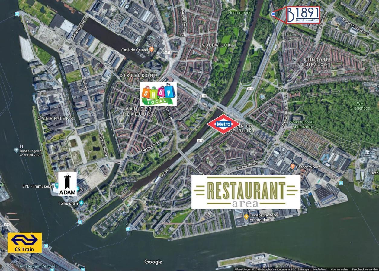 B&B 1891 Amsterdam Dış mekan fotoğraf